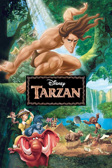 TARZAN is the animation movie by Chris Buck. PLOT: In this Disney animated tale, the orphaned Tarzan (Tony Goldwyn) grows up in the remote African wilderness, raised by the gentle …